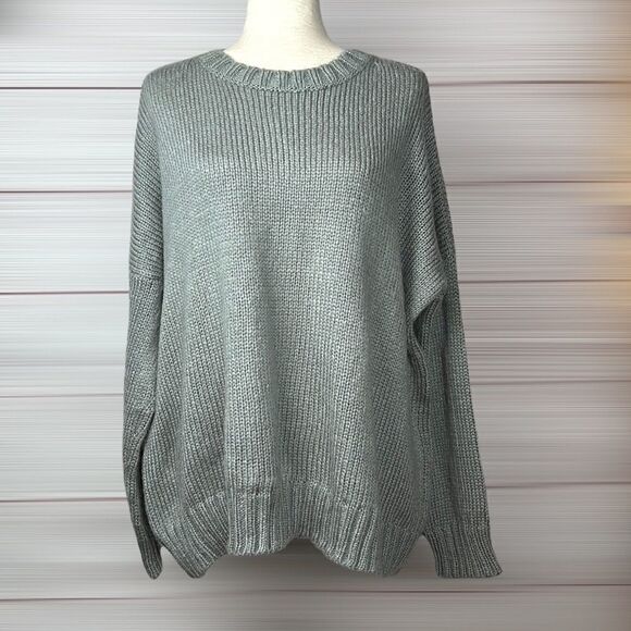 WOODEN SHIPS Paola Buendia Oversized Knit Mohair Wool Blend Sweater - Picture 1 of 9